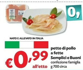 Pam Semplici E Buoni Petto Di Pollo A Fette offerta