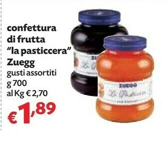 Pam Zuegg Confettura Di Frutta La Pasticcera offerta