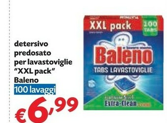 Pam Baleno Detersivo Predosato Per Lavastoviglie XXL Pack offerta