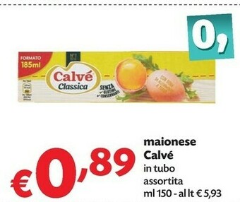 Pam Calvè Maionese Classica offerta