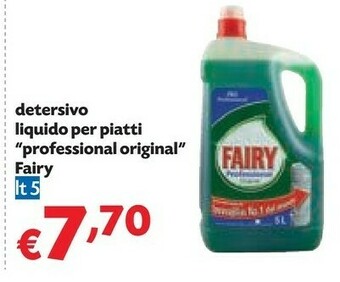 Pam Fairy Detersivo Liquido Per Piatti Professional Original offerta