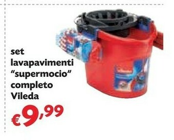 Vileda Set Lavapavimenti Supermocio Completo