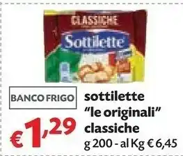 Pam Sottilette Le Originali Classiche offerta