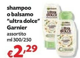 Pam Garnier Shampoo Ultra Dolce offerta