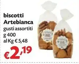 Artebianca Biscotti