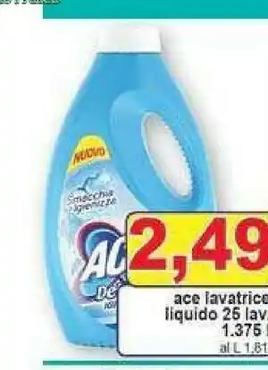 Pewex Ace Detersivo lavatrice offerta