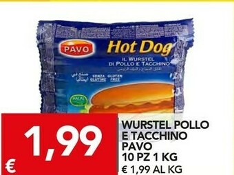 TuoDi Pavo Wurstel di pollo offerta