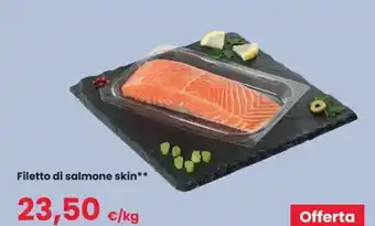 Despar Filetto di salmone skin offerta