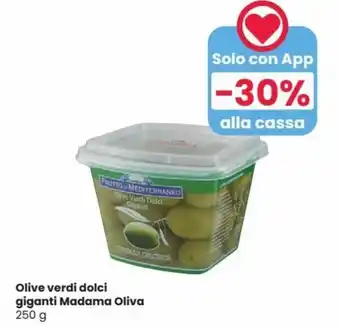 Madama Oliva Olive verdi dolci giganti 250 g