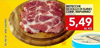 Bistecche di maiale