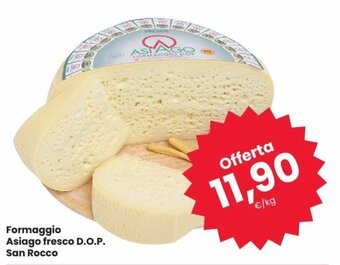 Despar Formaggio Asiago fresco D.O.P. San Rocco offerta