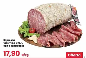 Despar Sopressa Vicentina D.O.P. con o senza aglio offerta