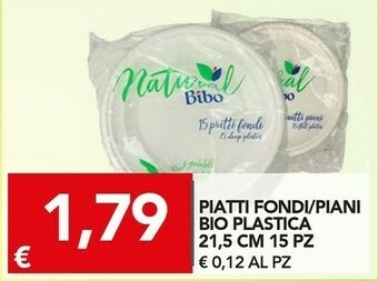 Piatti di plastica