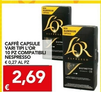 TuoDi Nespresso Cialde caffè offerta