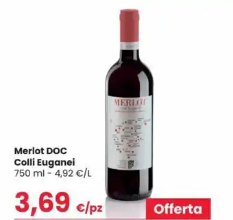Despar Merlot DOC Colli Euganei 750 ml offerta