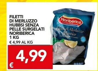 TuoDi Noribèrica Filetti di merluzzo offerta