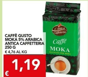 TuoDi L'antica caffetteria Caffè offerta