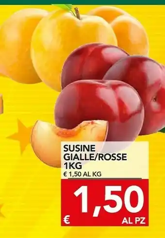 Fresco Susine Gialle