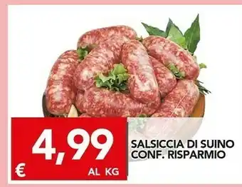 TuoDi Fresco Salsiccia Di Suino offerta