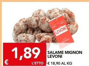 Levoni Salame Mignon