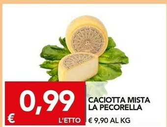 TuoDi Caciotta Mista La Pecorella offerta