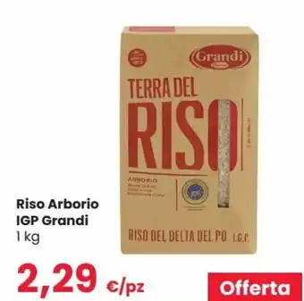 Despar Grandi Riso Arborio IGP 1 kg offerta