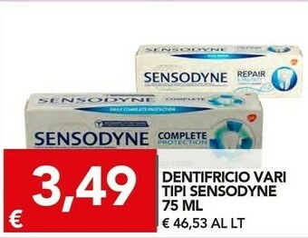 Sensodyne Dentifricio