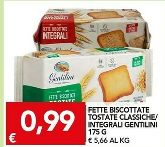 TuoDi Gentilini Fette biscottate offerta
