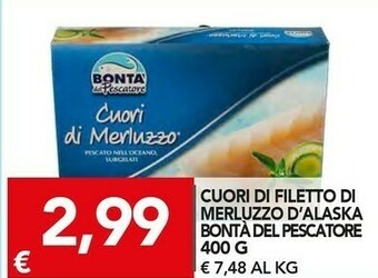 Filetti di merluzzo