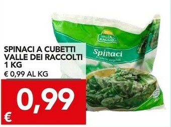 TuoDi Vallè Spinaci offerta