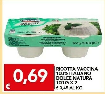 TuoDi Dolce natura Ricotta offerta