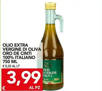 TuoDi De cinti Olio extravergine di oliva offerta