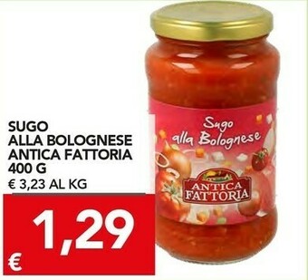 TuoDi Antica fattoria Sughi per pasta offerta