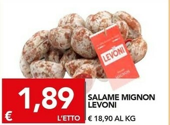 TuoDi Levoni Salame offerta