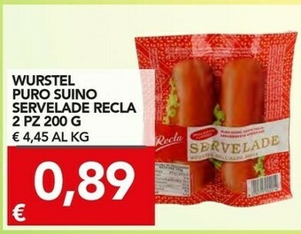 TuoDi Servelade Wurstel offerta
