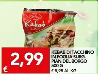 TuoDi Del borgo Kebab offerta