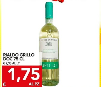TuoDi Tenute di maria Vino offerta