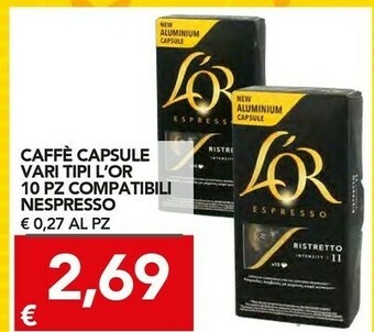 TuoDi Nespresso Cialde caffè offerta