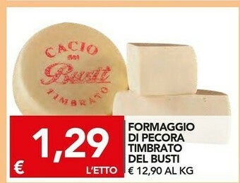 TuoDi Timbrato Del Busti Formaggio Di Pecora offerta