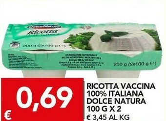 TuoDi Dolce natura Ricotta offerta