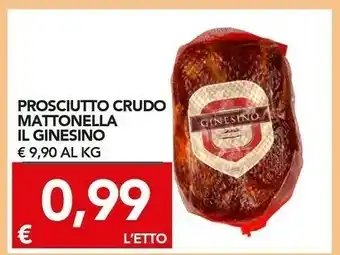 Galbani Ginesino Prosciutto Crudo Mattonella