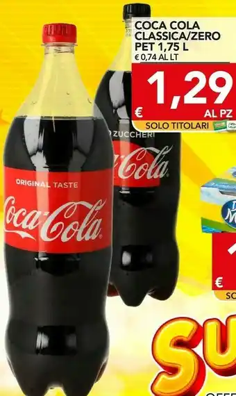 TuoDi Coca Cola Classica/ Zero offerta