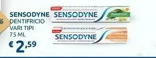 PiùMe Sensodyne Dentifricio offerta