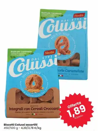 Despar Colussi Biscotti assortiti 450/500 g offerta