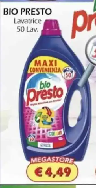 Punto Shopping Megastore Bio Presto Lavatrice 50 Lav. offerta
