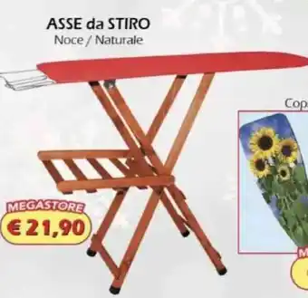 Asse da Stiro Noce/ Naturale