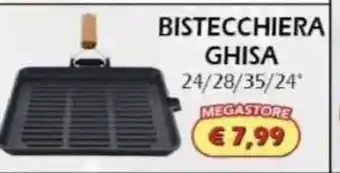 Bistecchiera Ghisa 24/28/35/24"