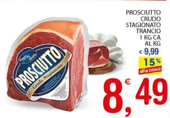 Prosciutto Crudo Stagionato Trancio 1kg