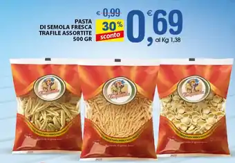 Qui Discount Pasta Di Semola Fresca Trafile Assortite 500gr offerta