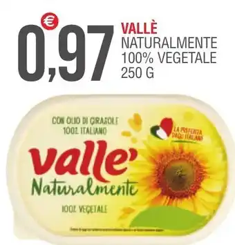 Caramico vallè Naturalmente 100% Vegetale 250 g offerta